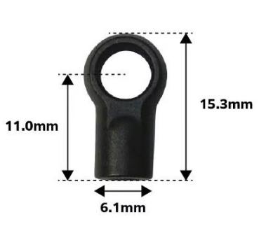Rodend for φ5.8mm (resin)